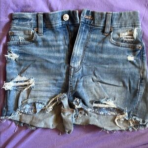 American Eagle Denim Shorts size 2